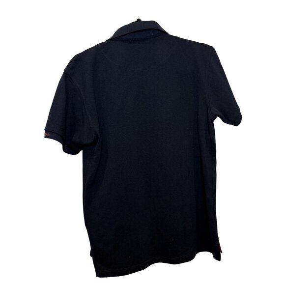 GANT Men’s Classic Navy Polo Shirt Medium – Original Logo, Cotton Blend Preppy C - Picture 4 of 8